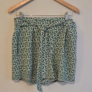Max Studio Floral Print Shorts